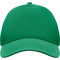 5-Panel Polyester Baseball Cap_GREEN_front