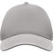 5-Panel Polyester Baseball Cap_GREY_front