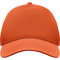 5-Panel Polyester Baseball Cap_ORANGE_front