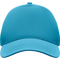 5-Panel Polyester Baseball Cap_TURQUOISE_front
