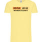 Kein Plan Aber Abi Design - Comfort Unisex T-Shirt_AMARELO CLARO_front