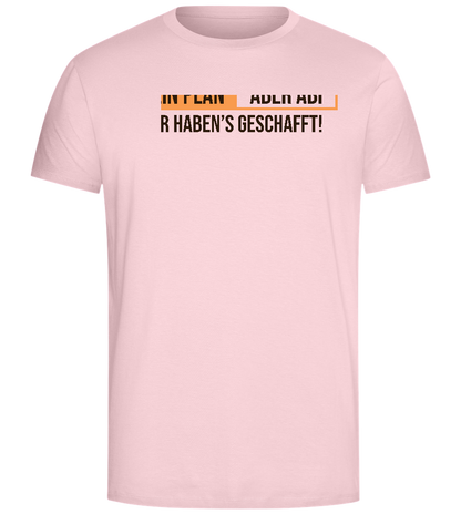 Kein Plan Aber Abi Design - Comfort Unisex T-Shirt_CANDY PINK_front