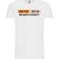 Kein Plan Aber Abi Design - Comfort Unisex T-Shirt_WHITE_front