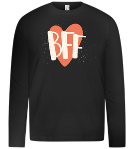 BFF Heart Design - Premium kids long sleeve t-shirt