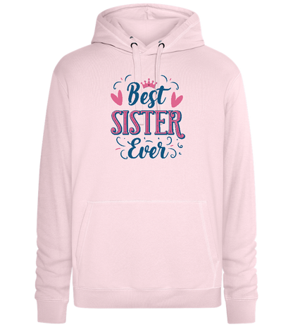 Best Sister Design - Premium unisex hoodie_LIGHT PEACH ROSE_front