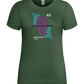 The Original Angel Design - Premium women's t-shirt_GREEN BOTTLE_front