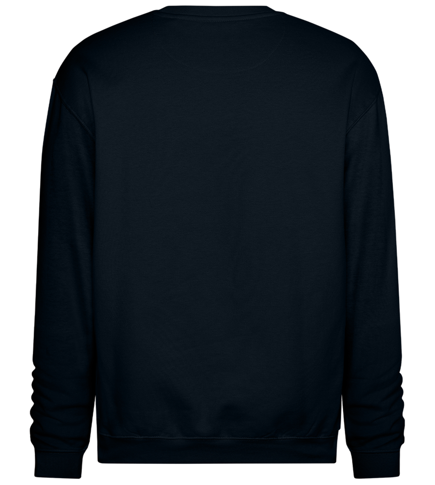 Infernal Oni Design - Comfort Essential Unisex Sweater_BLACK_back