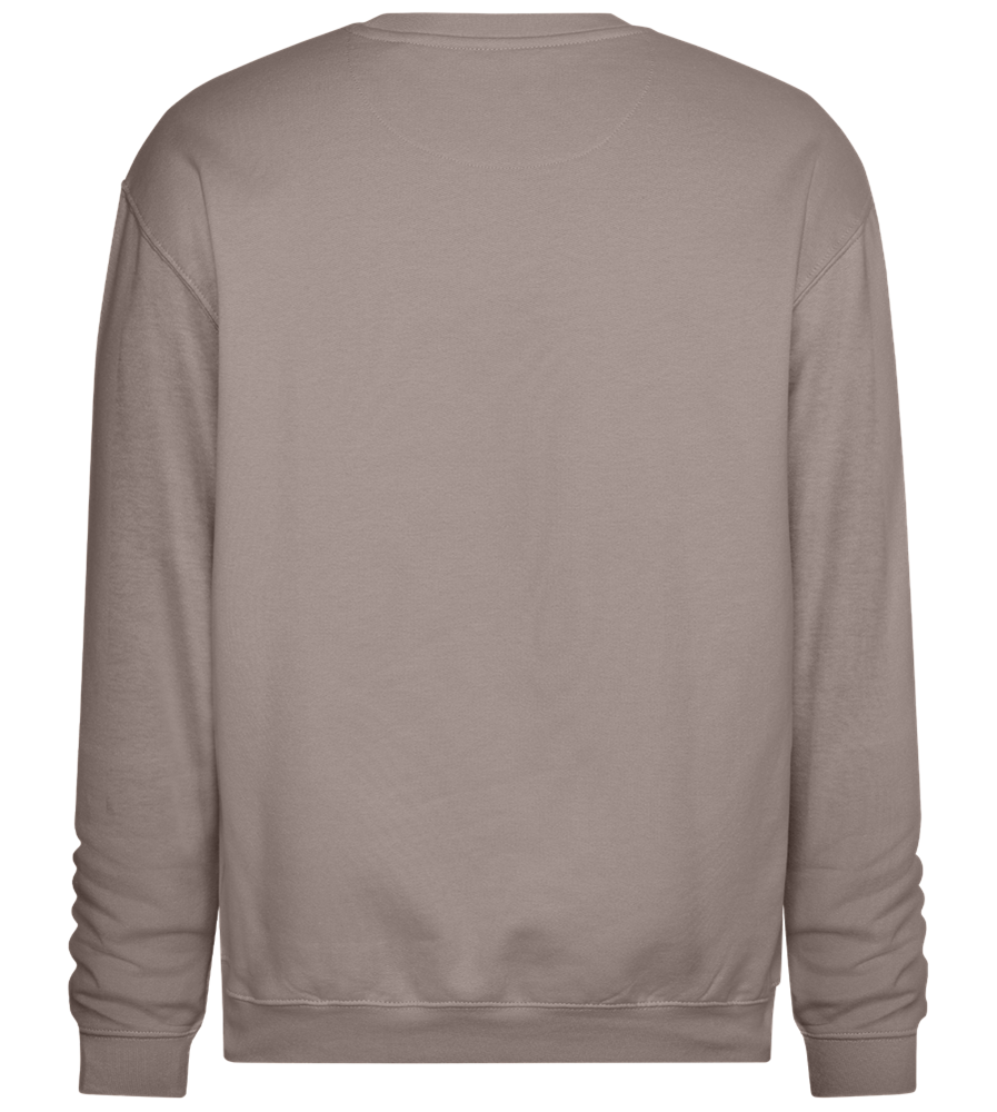 Infernal Oni Design - Comfort Essential Unisex Sweater_CHARCOAL CHIN_back