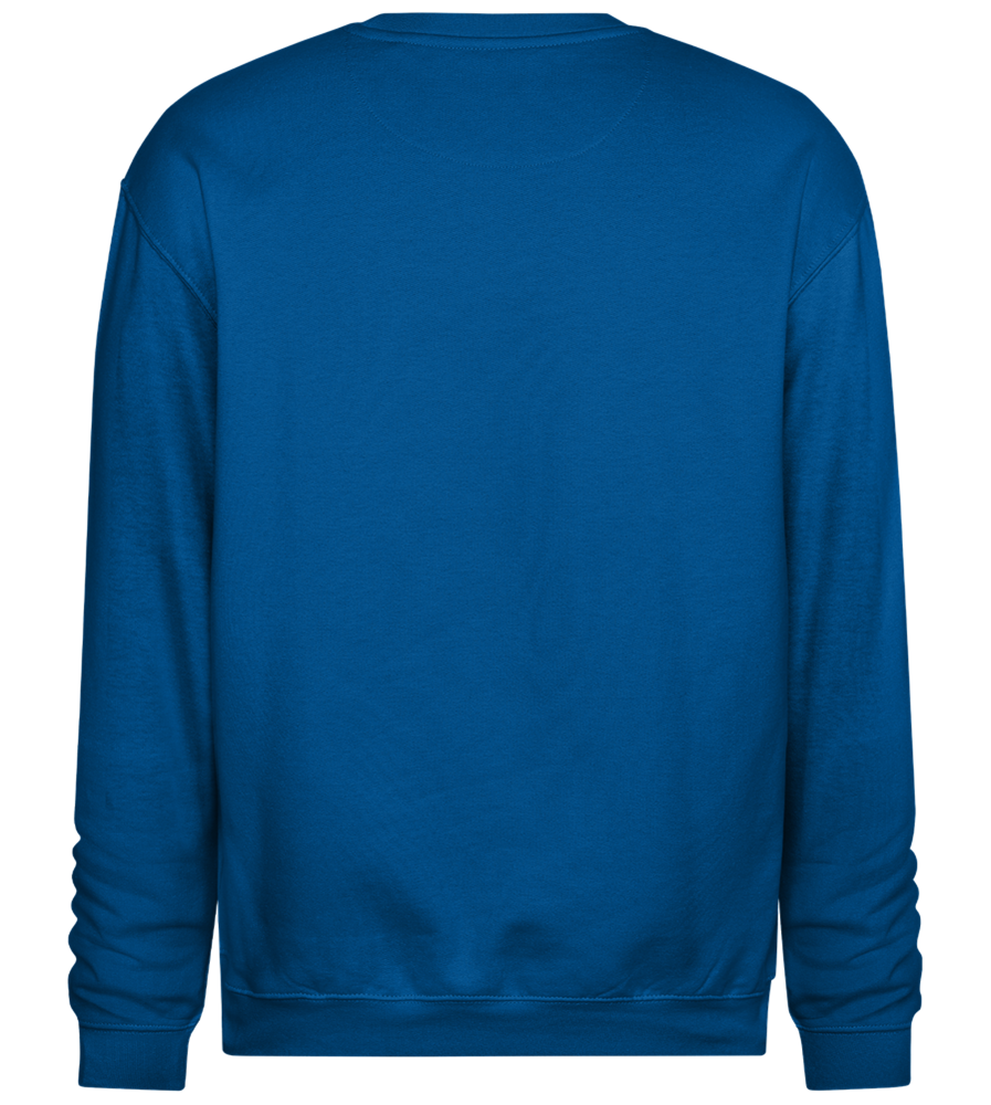 Infernal Oni Design - Comfort Essential Unisex Sweater_ROYAL_back