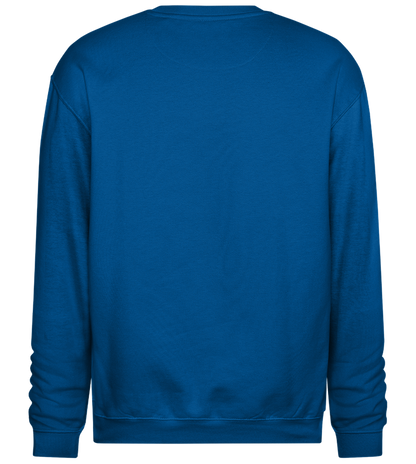 Infernal Oni Design - Comfort Essential Unisex Sweater_ROYAL_back