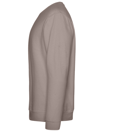 Infernal Oni Design - Comfort Essential Unisex Sweater_CHARCOAL CHIN_left