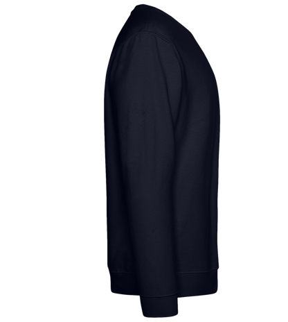 Infernal Oni Design - Comfort Essential Unisex Sweater_FRENCH NAVY_right