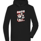 Lonely Hearts Design - Premium unisex hoodie_BLACK_front