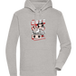 Lonely Hearts Design - Premium unisex hoodie_ORION GREY II_front