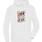 Lonely Hearts Design - Premium unisex hoodie_WHITE_front