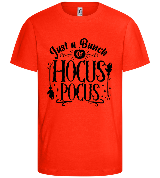 Hocus Pocus Design - Comfort kids fitted t-shirt_RED_front