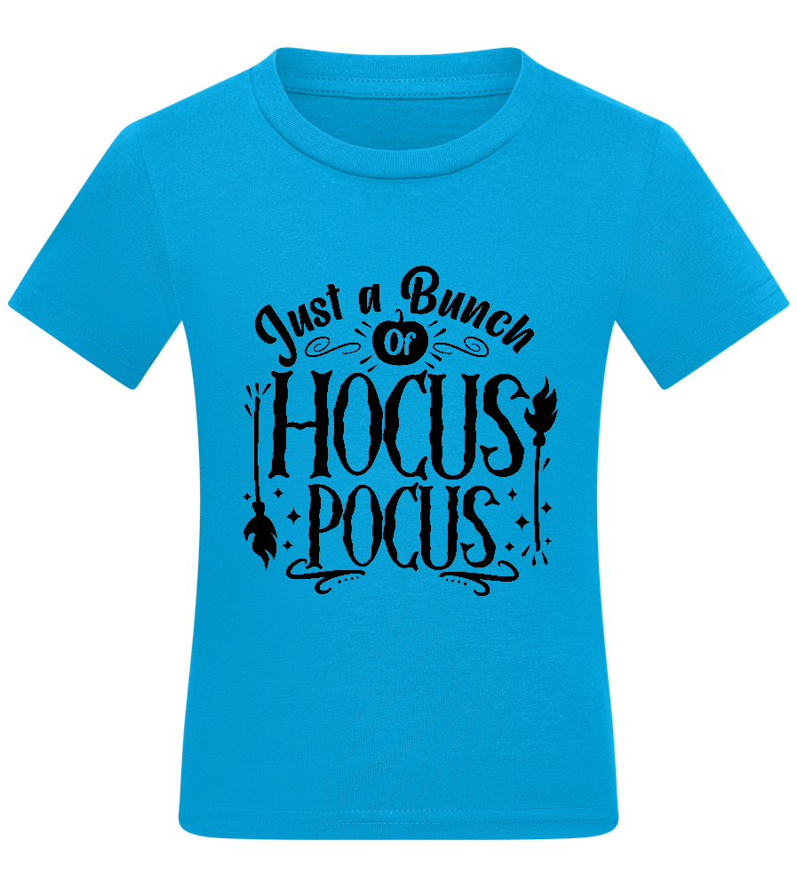 Hocus Pocus Design - Comfort kids fitted t-shirt_TURQUOISE_front