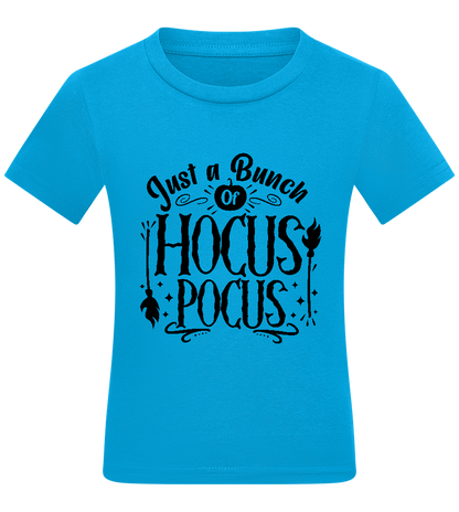 Hocus Pocus Design - Comfort kids fitted t-shirt_TURQUOISE_front