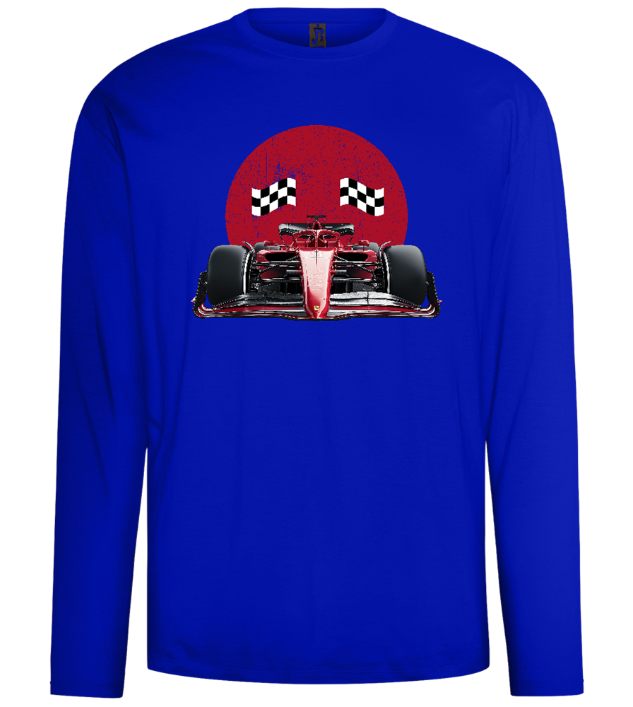 Speed Demon Design - Comfort men's long sleeve t-shirt_OVERSEAS_front