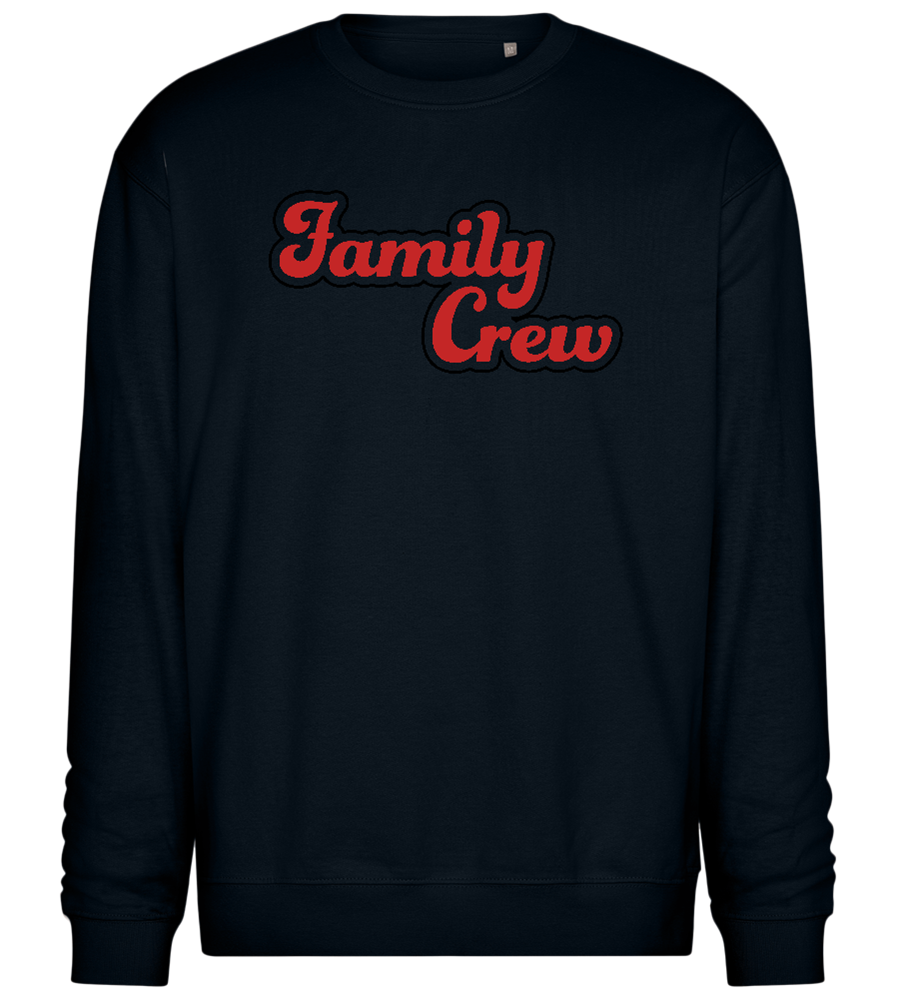 The Crew Life Design - Comfort Essential Unisex Sweater_BLACK_front