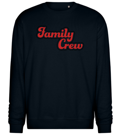 The Crew Life Design - Comfort Essential Unisex Sweater_BLACK_front