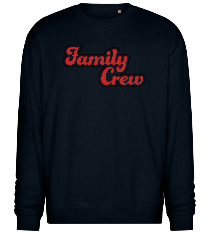 The Crew Life Design - Comfort Essential Unisex Sweater_BLACK_front