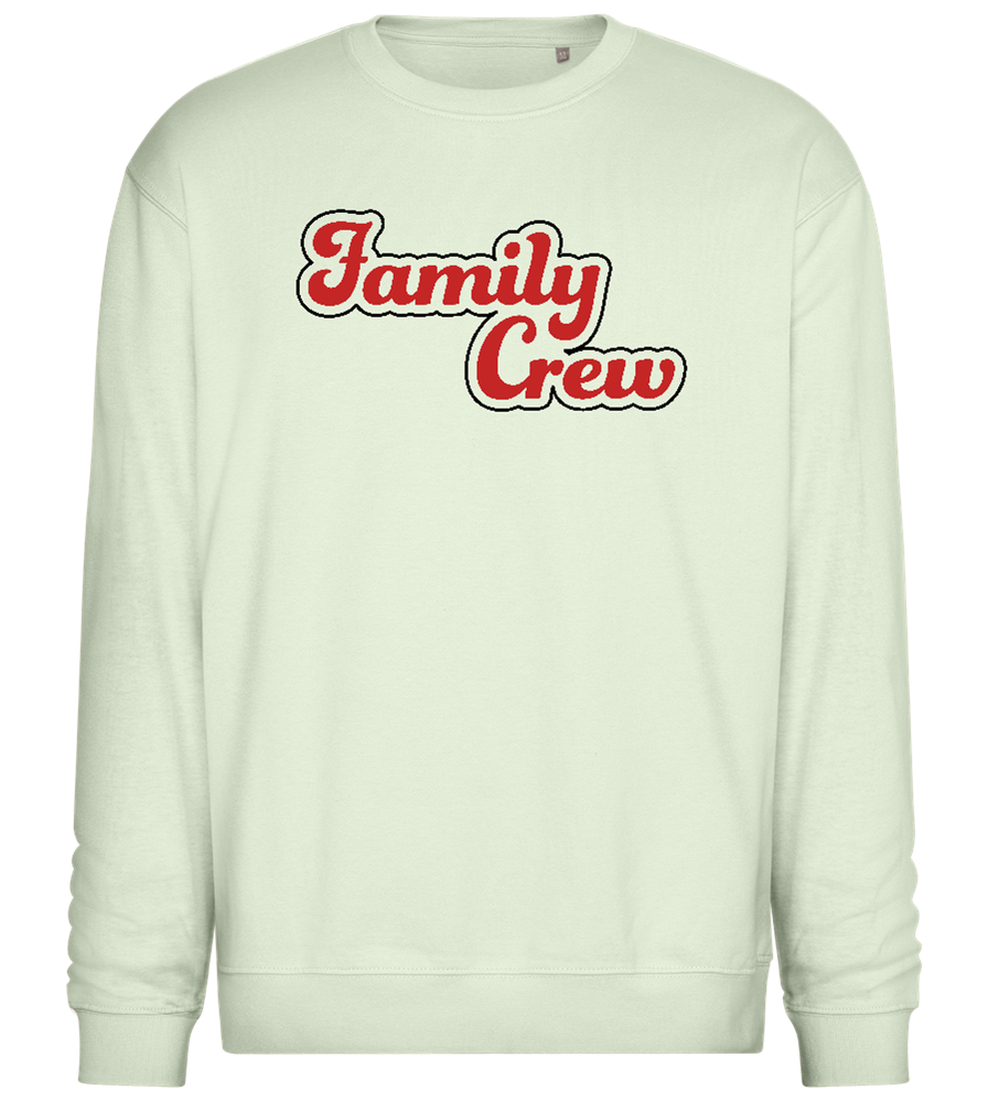 The Crew Life Design - Comfort Essential Unisex Sweater_CREAMY GREEN_front