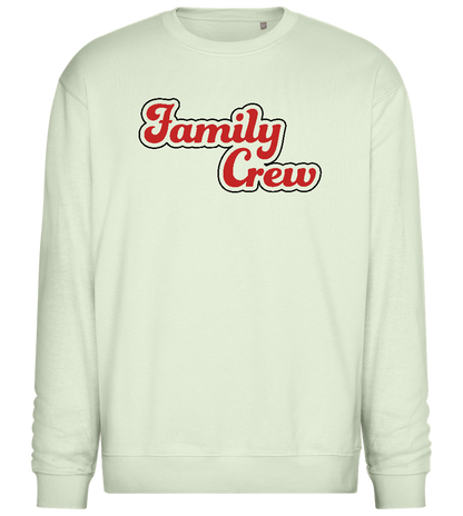 The Crew Life Design - Comfort Essential Unisex Sweater_CREAMY GREEN_front