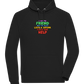 I am the Friend Design - Comfort unisex hoodie_BLACK_front