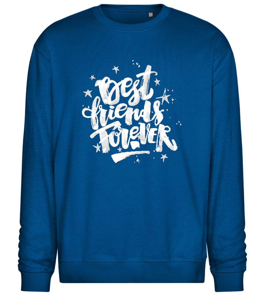 Graffiti BFF Design - Comfort Essential Unisex Sweater_ROYAL_front