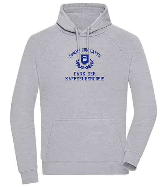 Kaffeeüberdosis Design - Comfort unisex hoodie_ORION GREY II_front