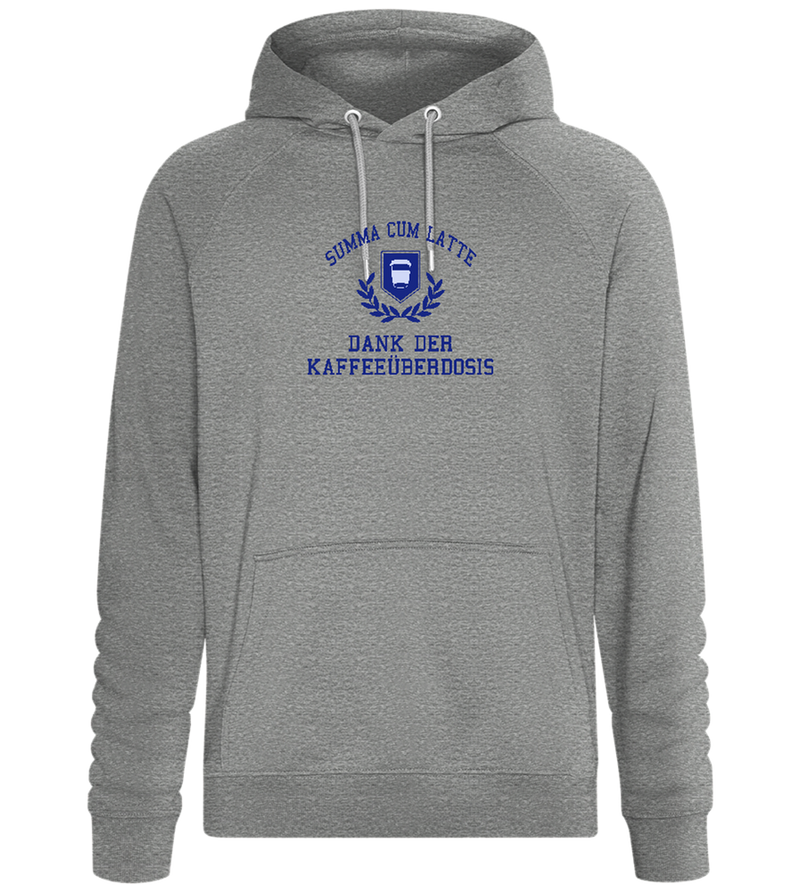 Kaffeeüberdosis Design - Comfort unisex hoodie_ORION GREY II_front