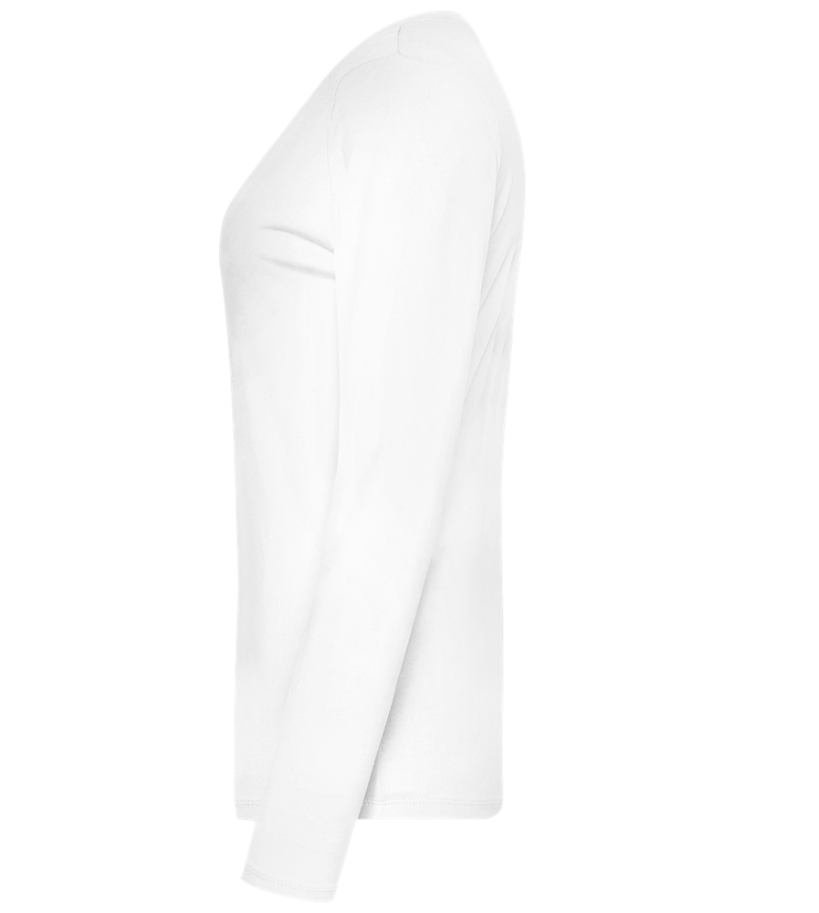 Doeslief Hartje Design - Premium Women´s long sleeve t-shirt_WHITE_left