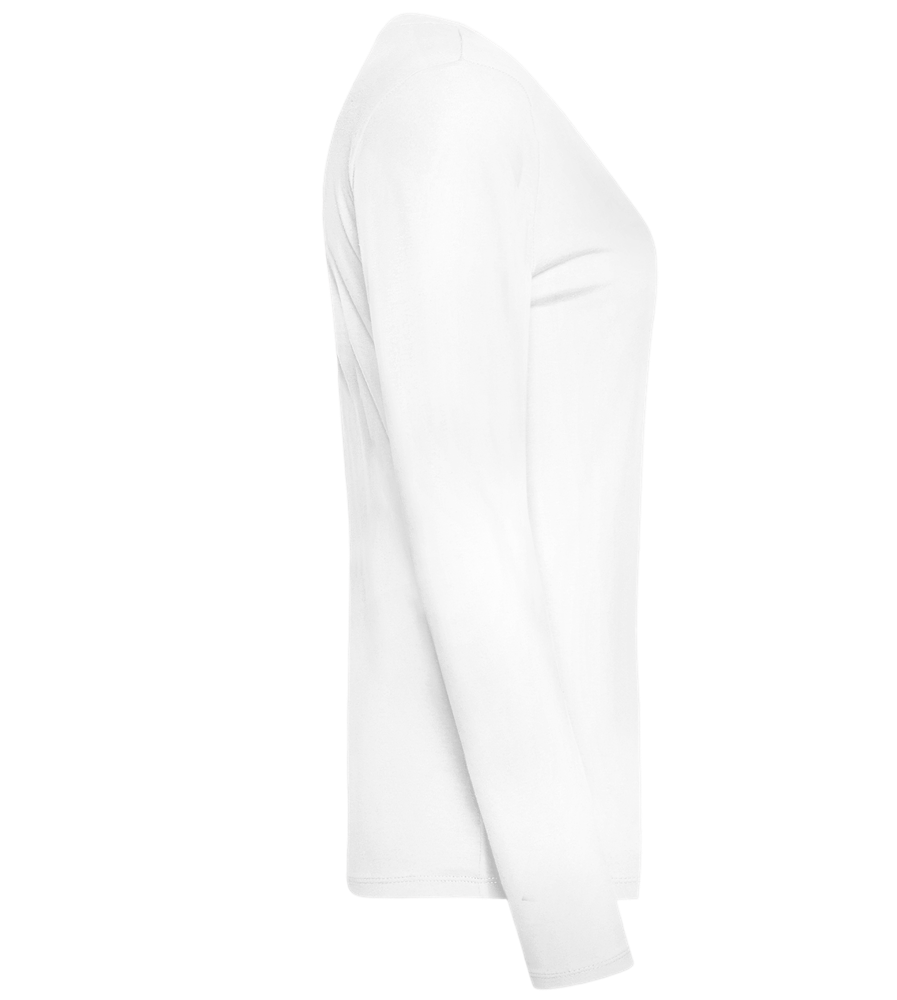 Doeslief Hartje Design - Premium Women´s long sleeve t-shirt_WHITE_right