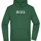 Delulu Design - Premium Essential Unisex Hoodie_GREEN BOTTLE_front