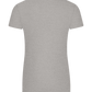 Girl Power Design - Basic women's fitted t-shirt_ORION GREY_back