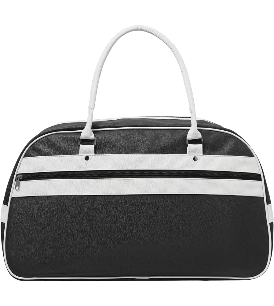 Vintage Sports Bag_BLACK_front