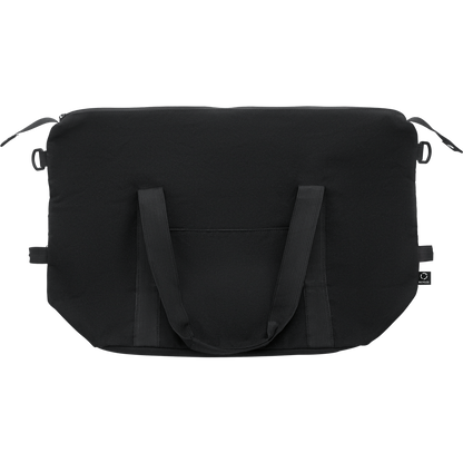Weekend Bag in Recycled Material_BLACK_DETAILEDIMAGE_front_4