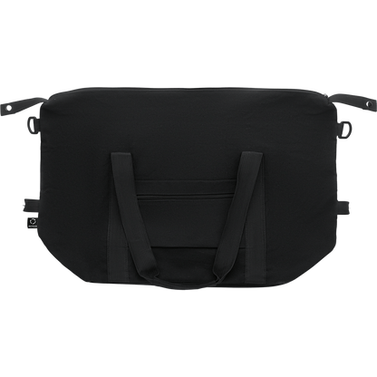 Weekend Bag in Recycled Material_BLACK_DETAILEDIMAGE_front_3