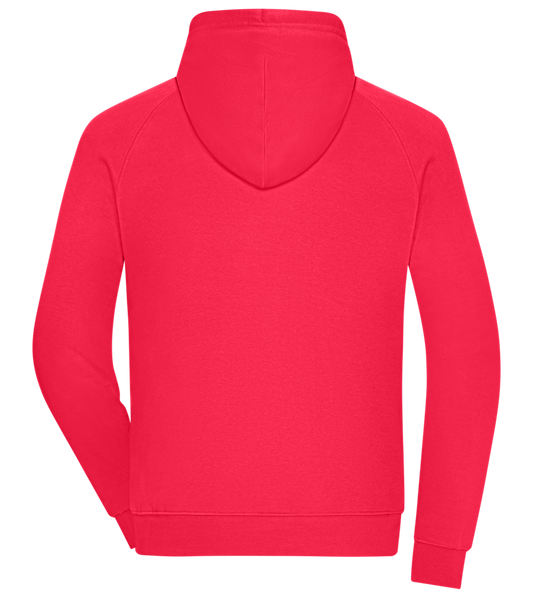 Doeslief Hartje Design - Comfort unisex hoodie_RED_back