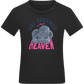 Day Dreamer Design - Comfort kids fitted t-shirt_DEEP BLACK_front