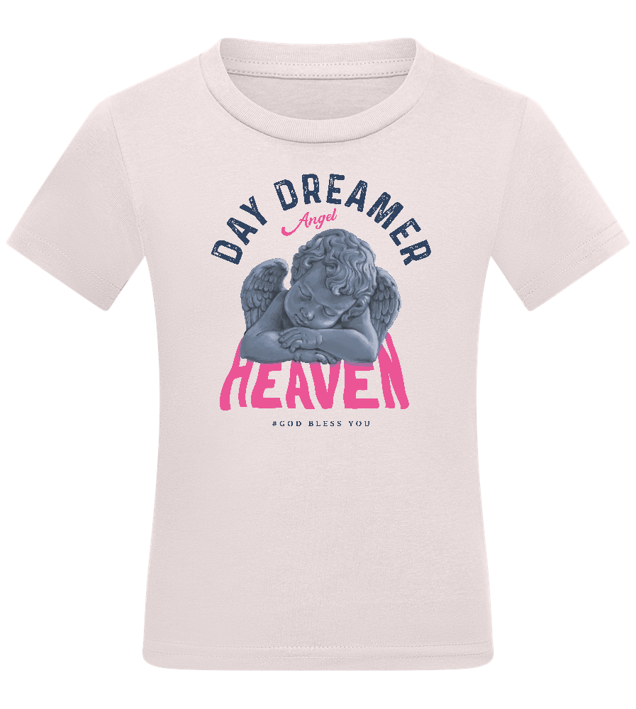 Day Dreamer Design - Comfort kids fitted t-shirt_LIGHT PINK_front