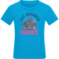 Day Dreamer Design - Comfort kids fitted t-shirt_TURQUOISE_front