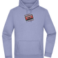 Feel the Beat Design - Premium Essential Unisex Hoodie_BLUE_front