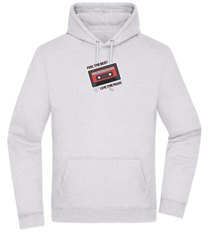 Feel the Beat Design - Premium Essential Unisex Hoodie_ORION GREY II_front