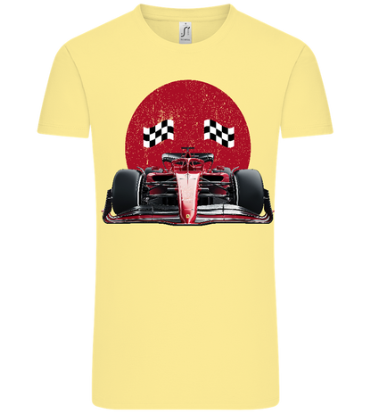 Speed Demon Design - Comfort Unisex T-Shirt_AMARELO CLARO_front