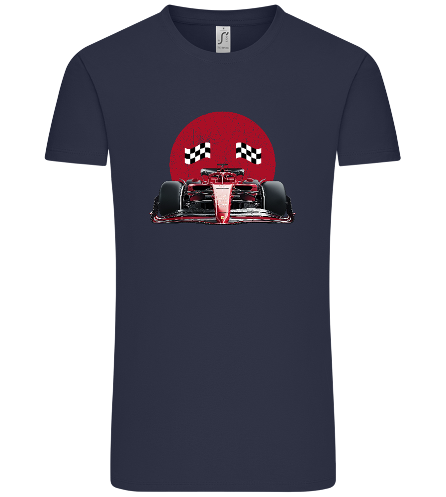 Speed Demon Design - Comfort Unisex T-Shirt_FRENCH NAVY_front