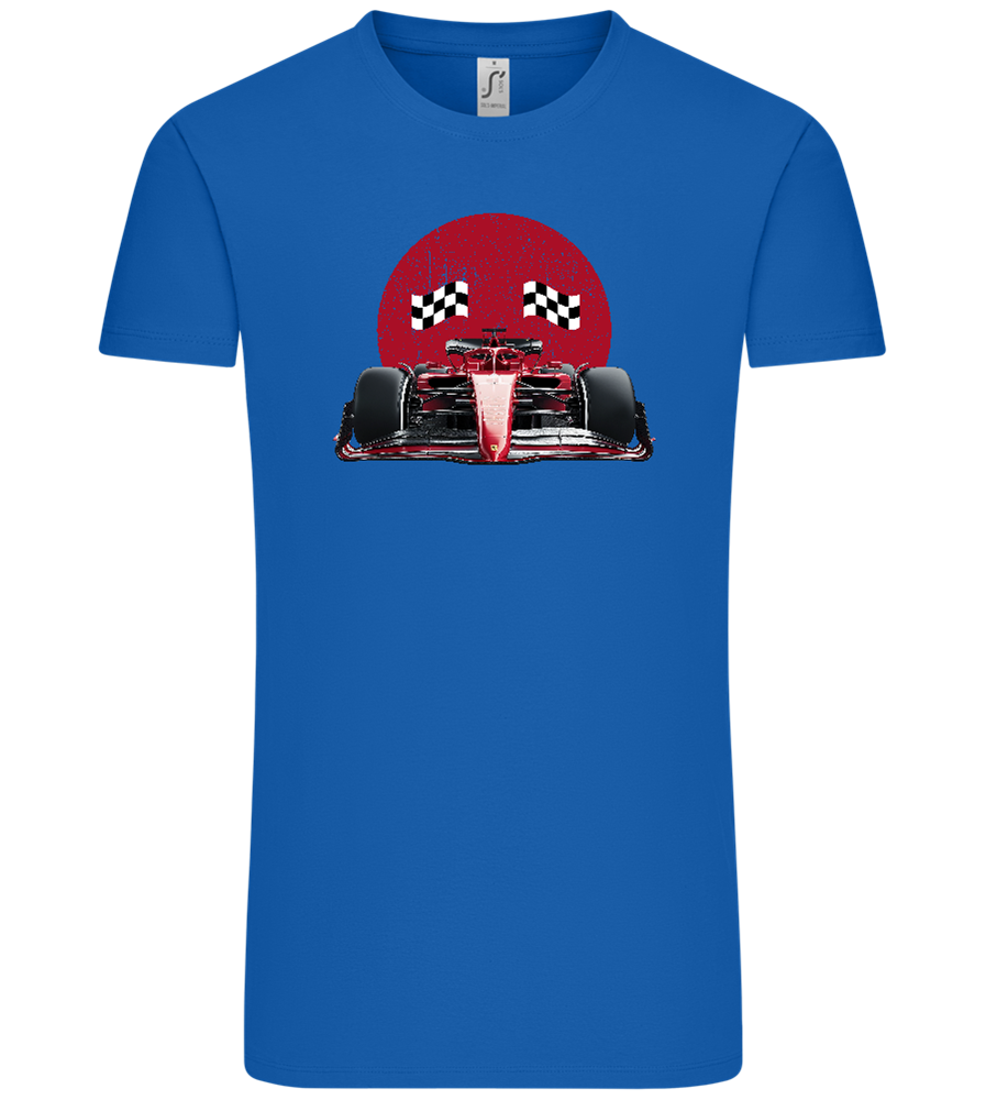 Speed Demon Design - Comfort Unisex T-Shirt_ROYAL_front