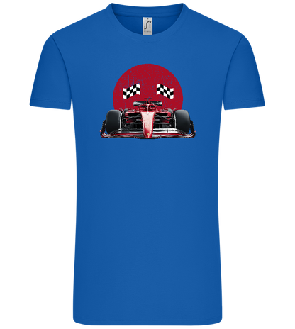 Speed Demon Design - Comfort Unisex T-Shirt_ROYAL_front