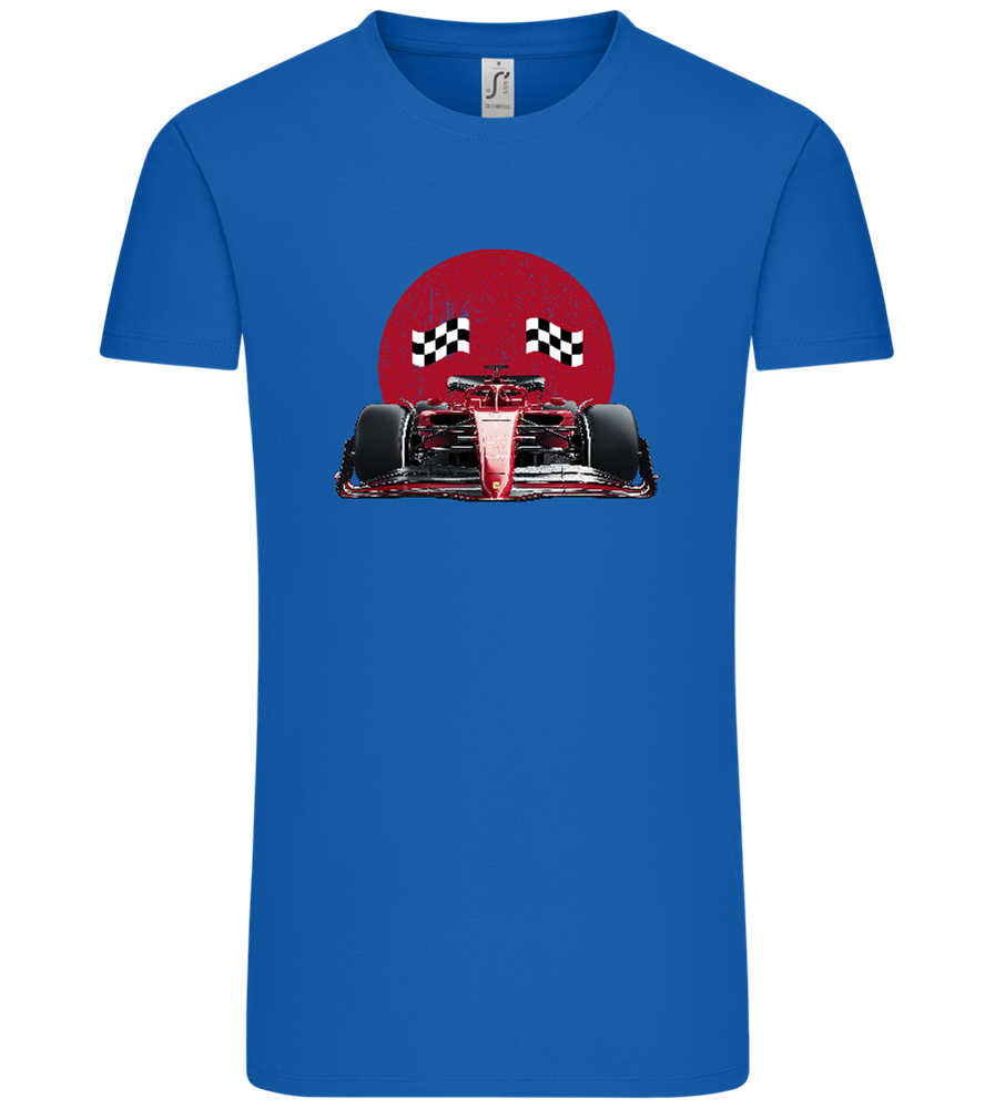 Speed Demon Design - Comfort Unisex T-Shirt_ROYAL_front